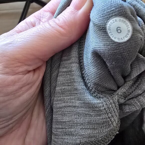 lululemon Align™ High-Rise Pant 23" Heathered Grey Sage Size 6 - Picture 2 of 4